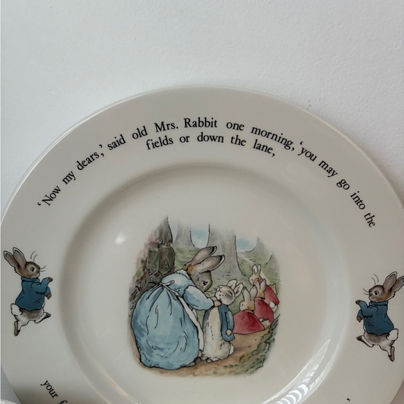 Whimsical Rabbit Dinnerware Set - Cream - Picture 8 of 12